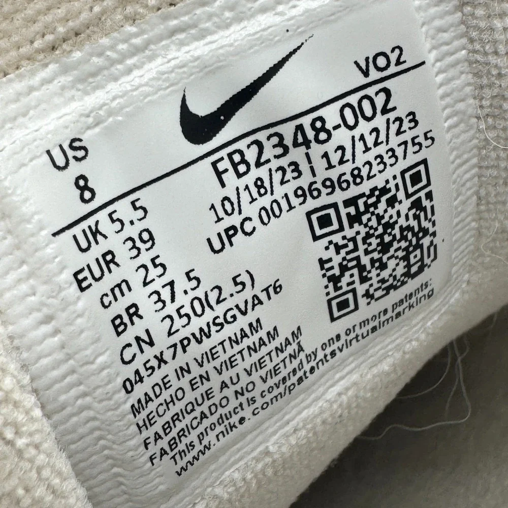 Nike Air Force 1 Wild Phantom Orewood Shoes Womens 8 Casual Athletic Sneakers - Picture 8 of 9